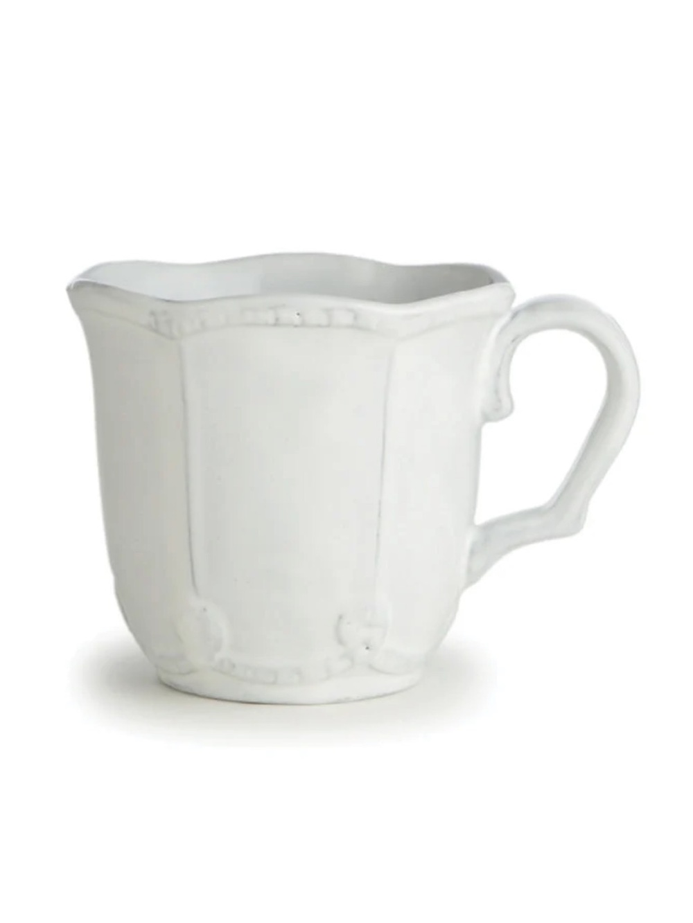 Arte Italica Bella Bianca Beaded Mug